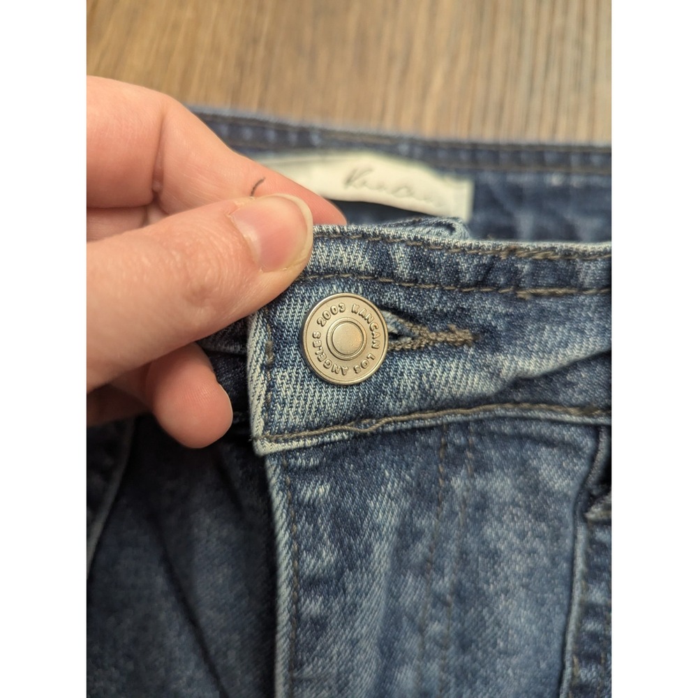 KanCan Jeans Womens 29 Blue Cargo Pants Medium‎ Wash High Rise Y2K Denim - Picture 4 of 13